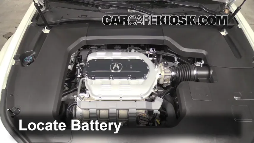2012 Acura TL 3.5L V6 Batterie Changement